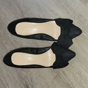 Lauren Conrad black lace heels 🎀